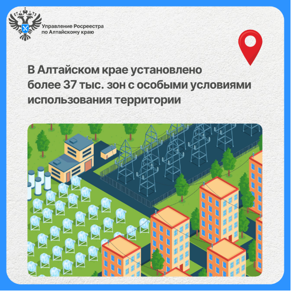 В Алтайском крае установлено более 37 тыс. зон с особыми условиями использования территории.